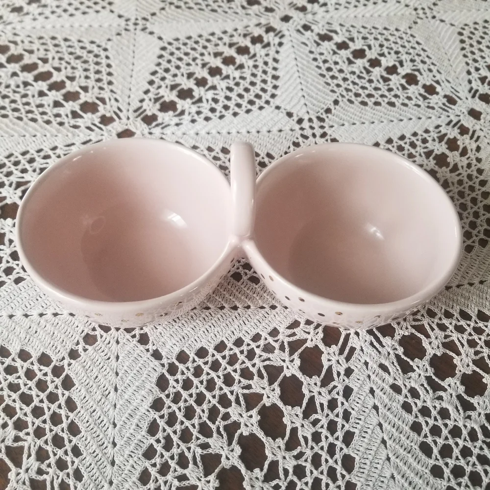 2/$14 Bloomingville Divided Double Bowl